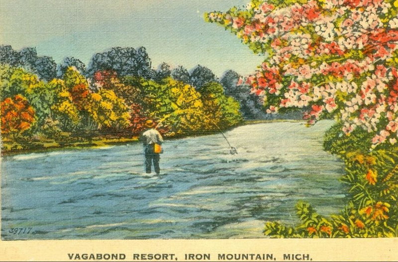 Vagabond Resort - Vintage Postcard (newer photo)